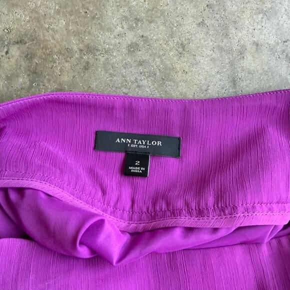 Y2K purple ruffled skirt - size 2 - Picture 6 of 6